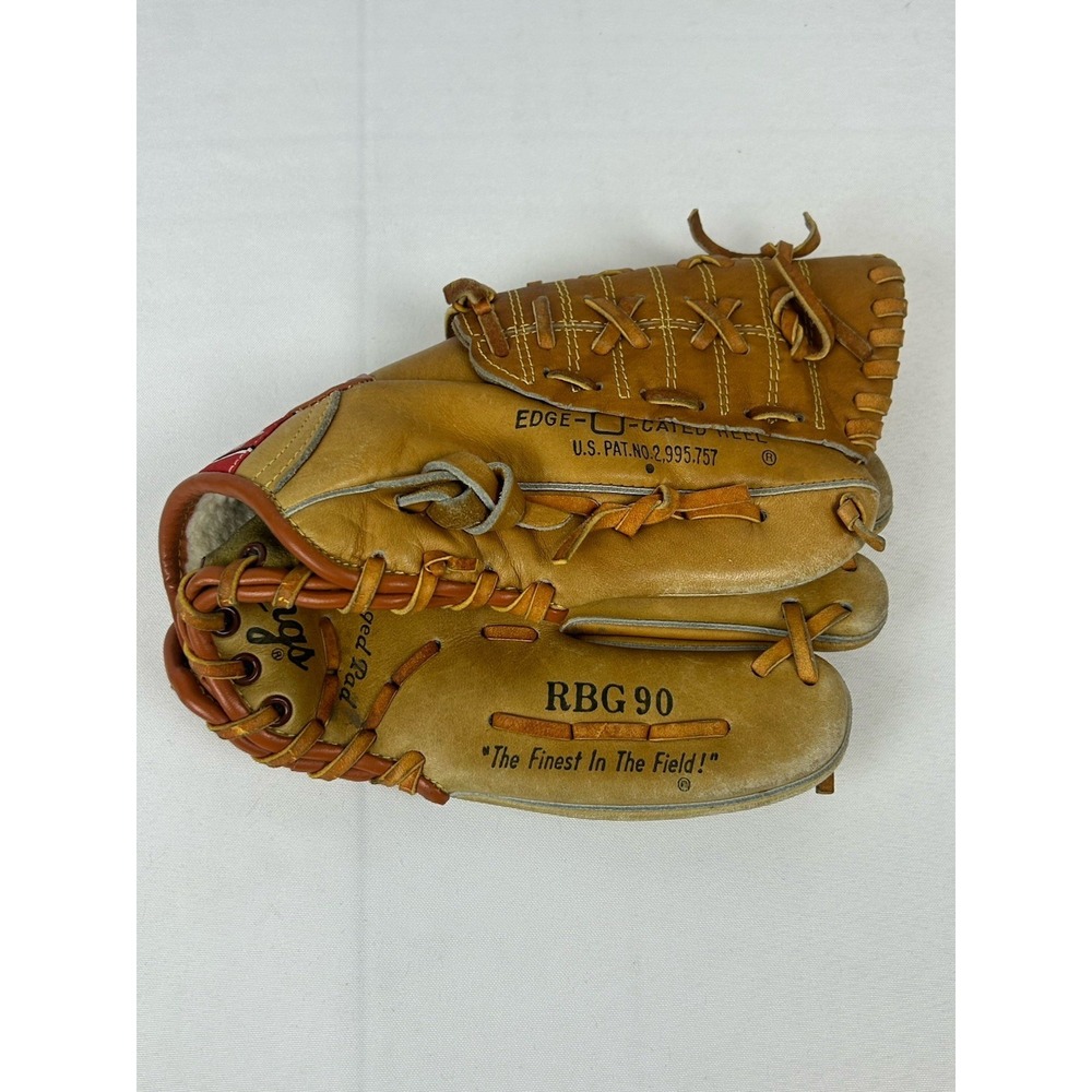 Rawlings RBG90 Youth Baseball Glove 10 Inch RHT Dave Winfield Leather Brown